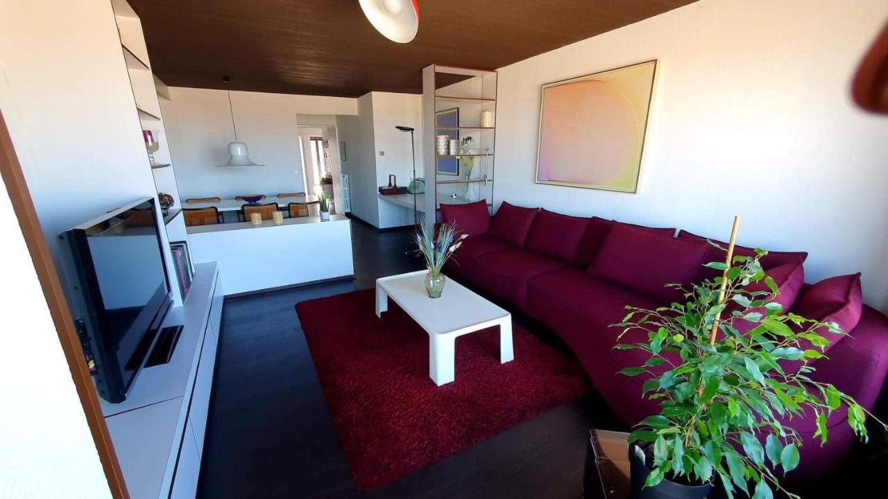 Modern appartement met frontaal zeezicht en privé parking Knokke-Heist Exterior foto